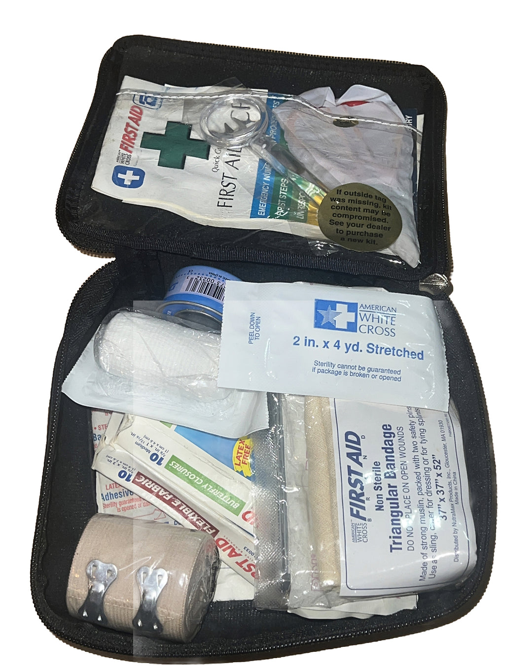 06-08 Lexus Is250 Is350 Emergency First Aid Kit With Leather Case X553