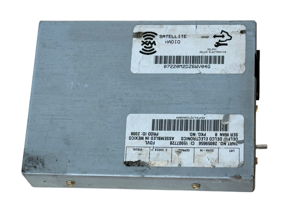 07–17 Chevy GMC Cadillac Buick OEM 28059656 XM Satellite Radio Receiver Module