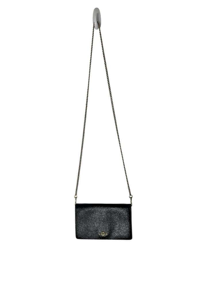 Coach Callie 1941 Crossbody Clutch Wallet Bag  Leather Chain Purse E1880-3186