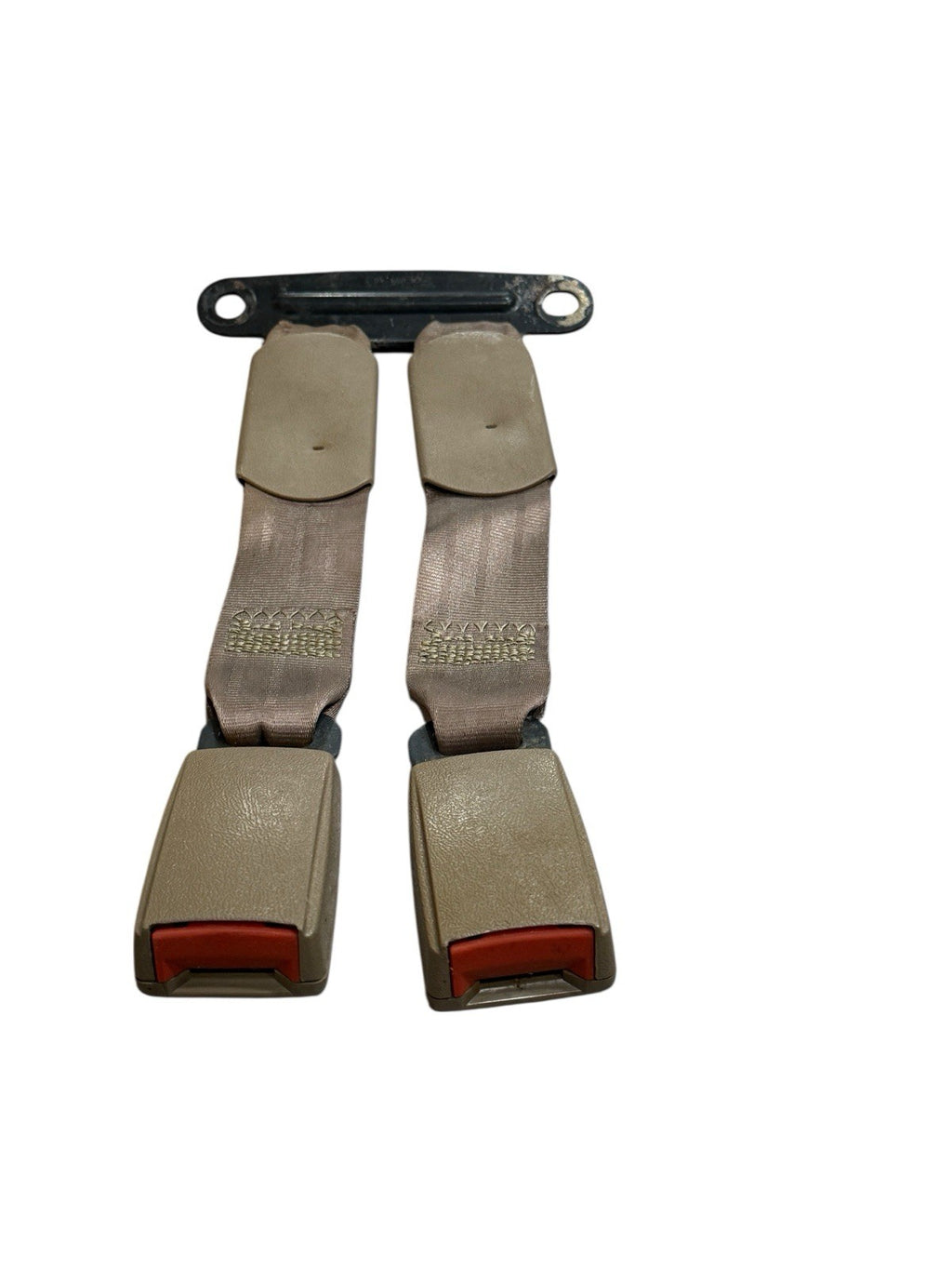 1995-1998 Obs Chevy GMC C1500 K1500 Extended Cab Rear Seat Belt Buckles Tan Gm