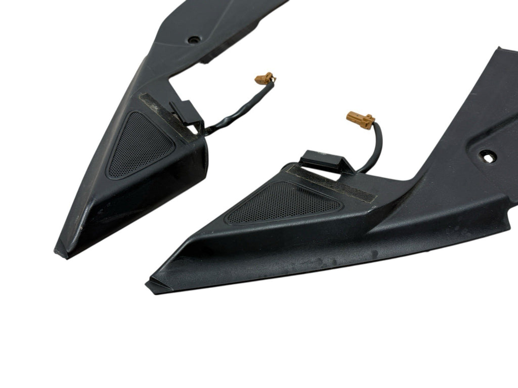 2003-2006 Infiniti G35 Coupe 2d Front Door Tweeter Speaker Trim Covers Set OEM