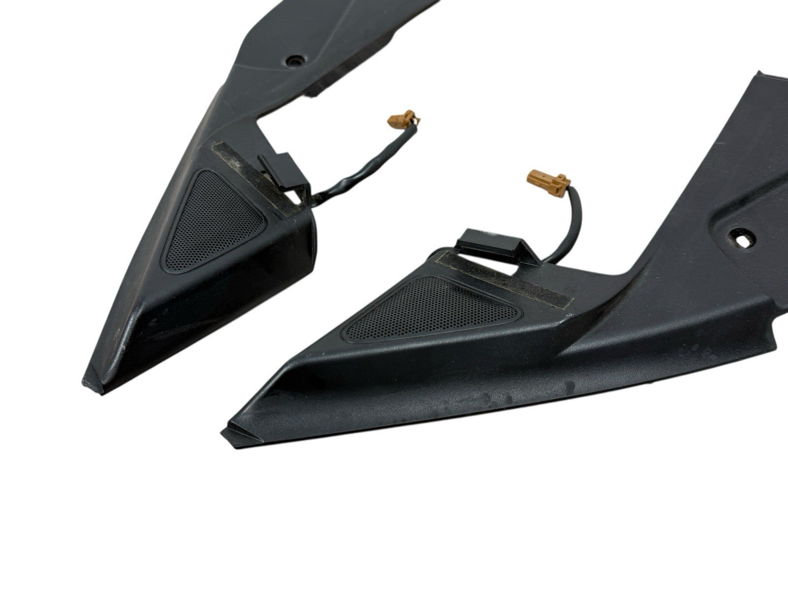 2003-2006 Infiniti G35 Coupe 2d Front Door Tweeter Speaker Trim Covers Set OEM