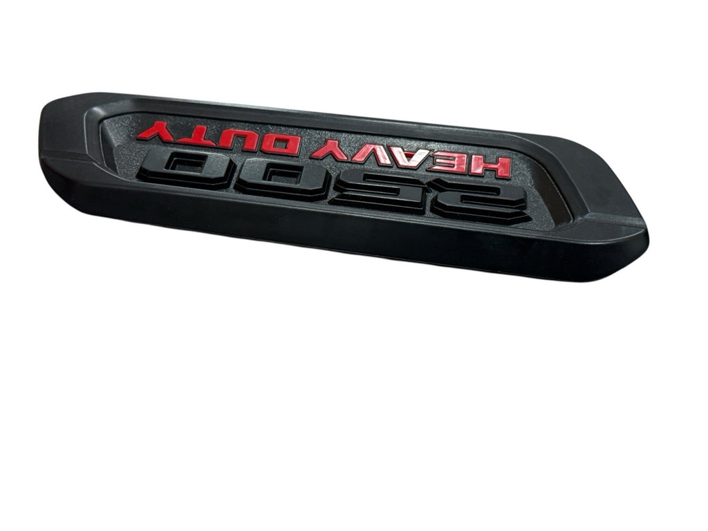 2019-2024 Ram 2500 Heavy Duty Hood Emblem OEM Black/Red