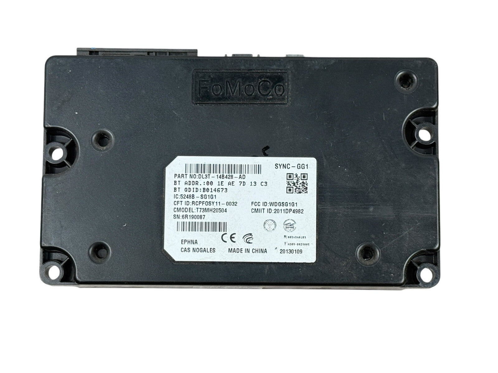 2013-2014 Ford F-150 OEM Sync Communication Control Module Dl3t-14d212-ac