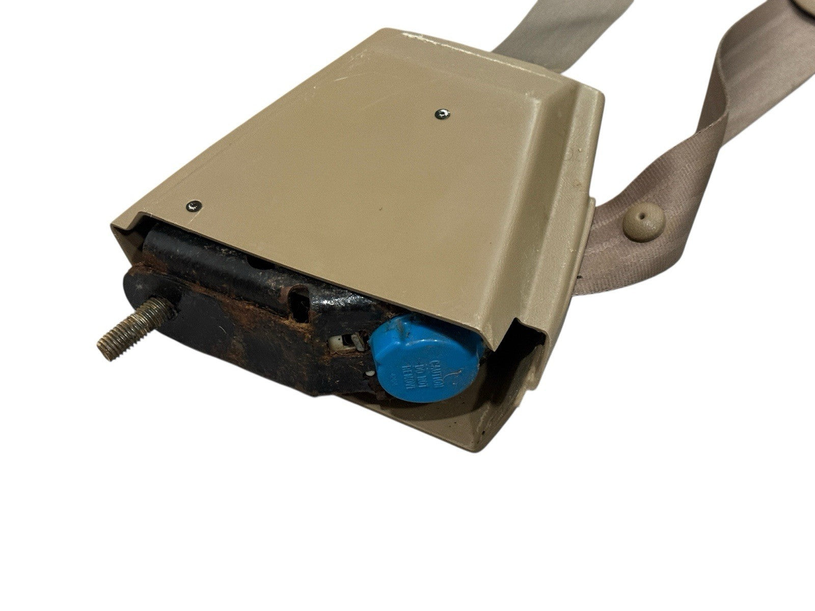 1995-1998 Chevy GMC Silverado Sierra Ext/Crew Cab RH Seat Belt Retractor Tan