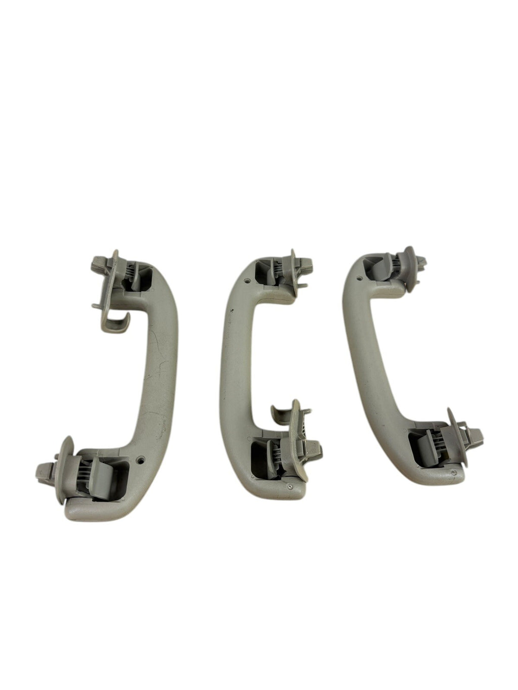 09–14 Nissan Maxima OEM Grab Handles Set of 3 Gray Roof Pull Interior Assist