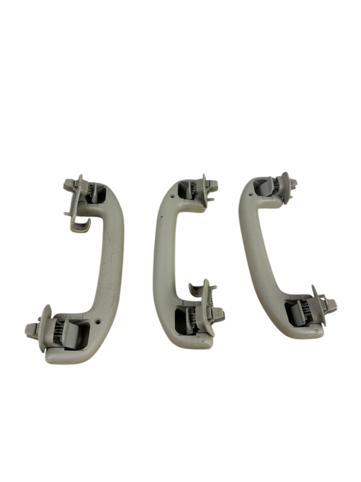 09–14 Nissan Maxima OEM Grab Handles Set of 3 Gray Roof Pull Interior Assist