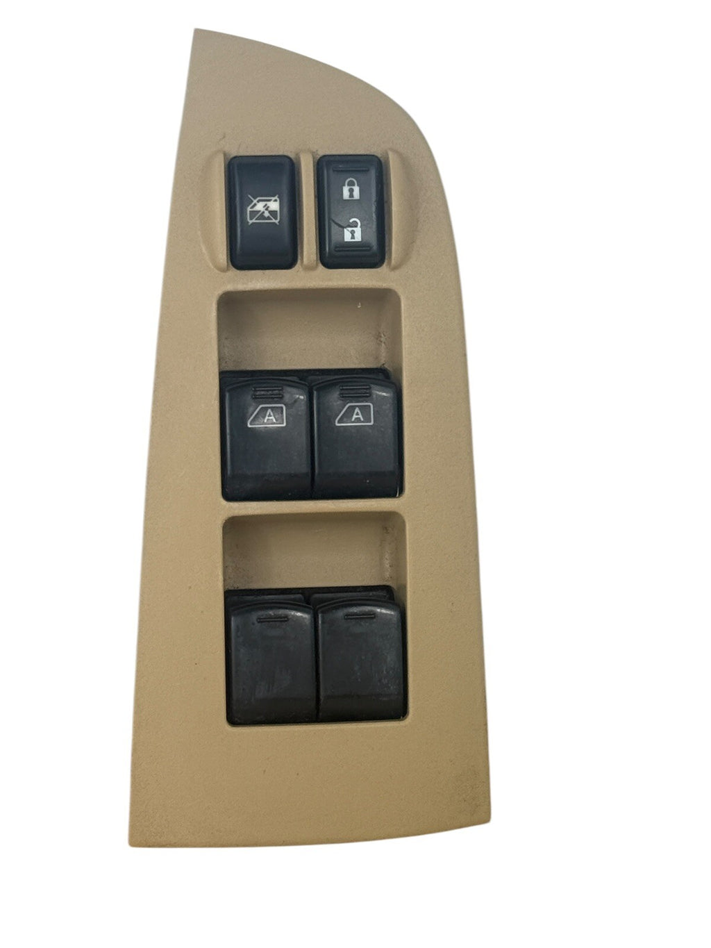 2009-2014 Nissan Maxima Driver Master Window Switch LH OEM 25401-9n00e Tan