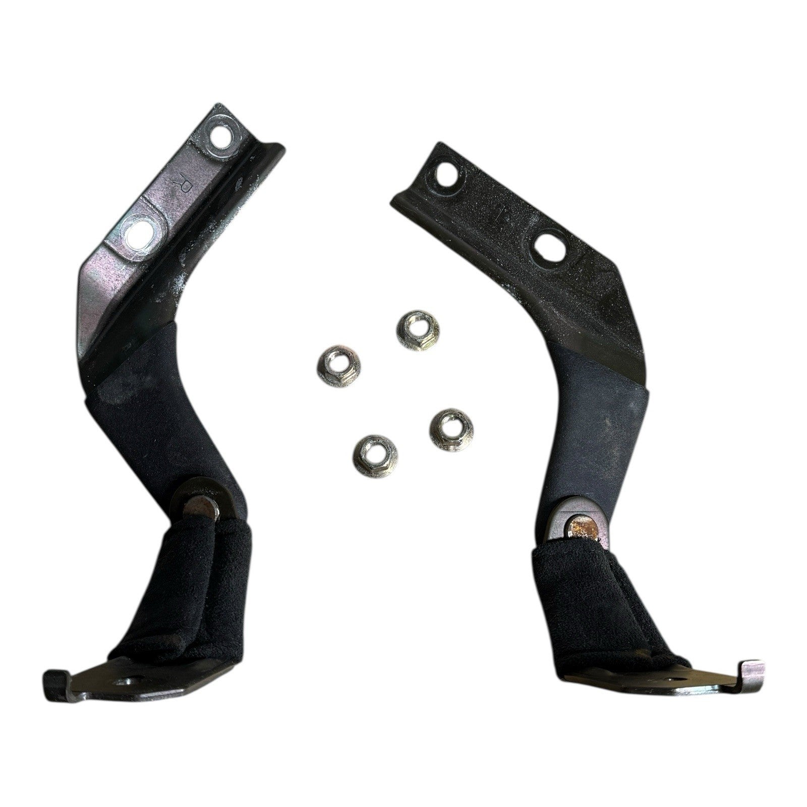 2005-2007 Infiniti G35 coupe Rear Seat Hinge Bracket Set of 2 Left & Right