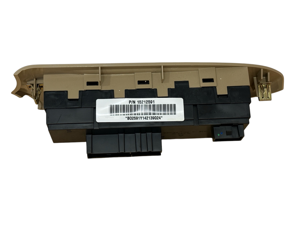 2002-2009 TrailBlazer Envoy RH Passenger Window Switch 15212691 OEM Cashmere