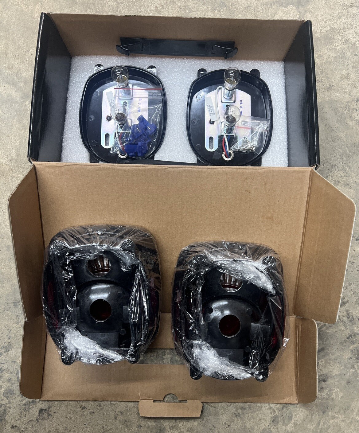 87-06 Jeep Wrangler Euro Style Tail Lights