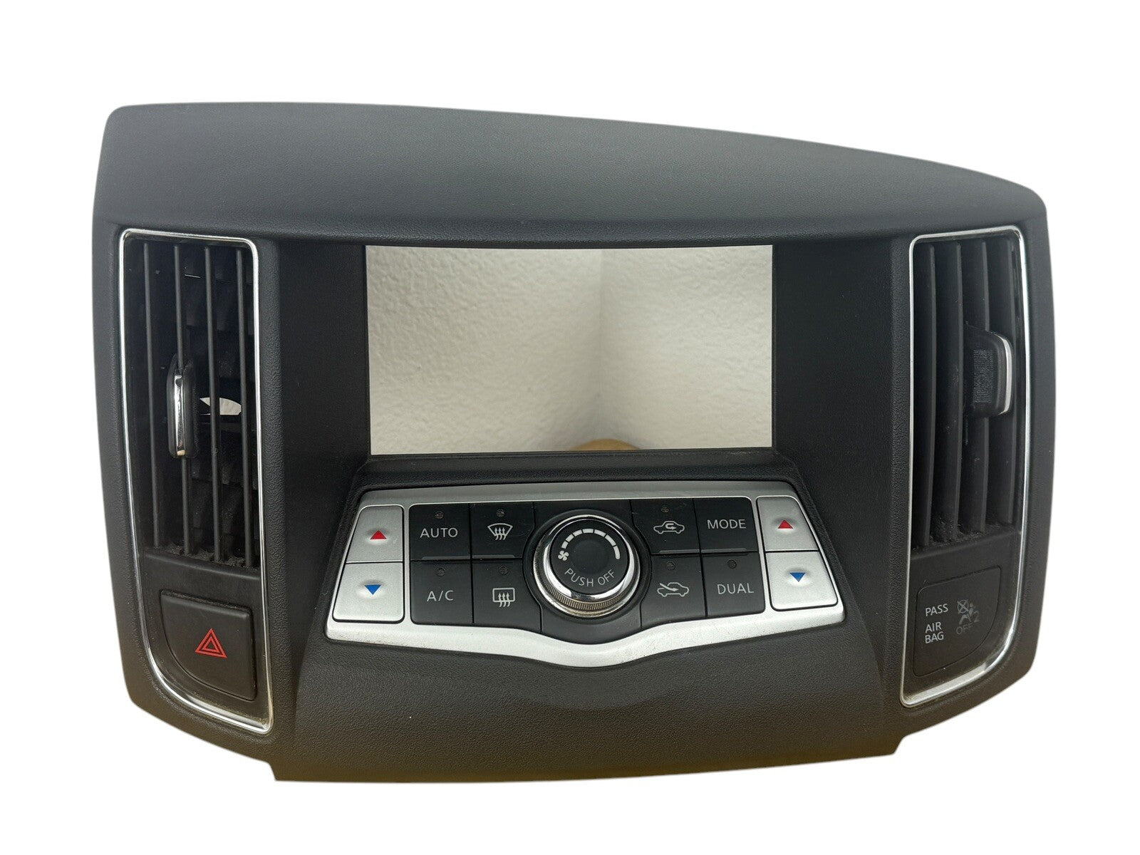 OEM 09-14 Nissan Maxima Navigation Radio Voice Control Panel Vents Hazard Button