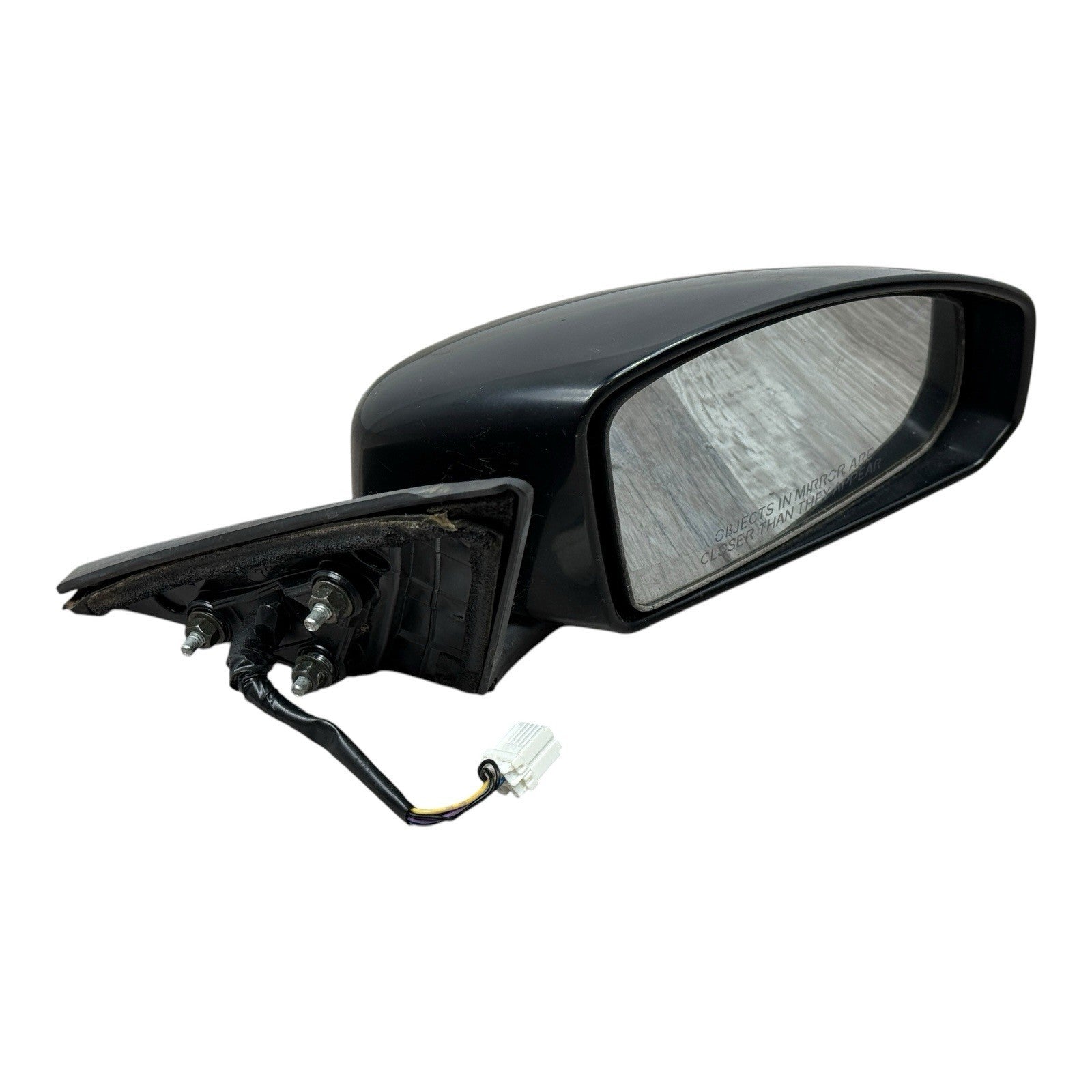 2003-2007 Infiniti G35 Passenger Right Side View Power Door Mirror Black T53KG
