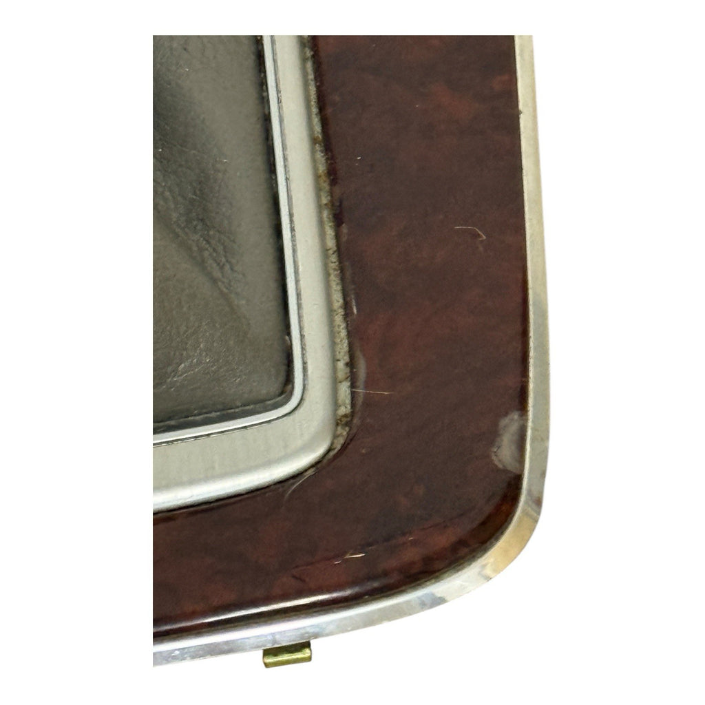 2005–2007 Infiniti G35 Coupe Automatic Shifter Bezel Trim Faux Wood Grain OEM