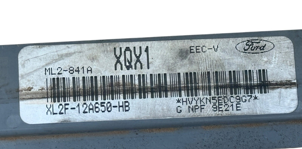 OEM 99 Ford Explorer ECU PCM Xl2f-12a650-hb Engine Control Module 4.0l V6