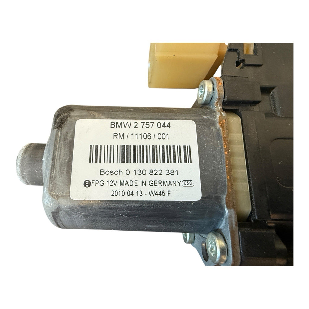 07-15 Mini Cooper R55 R56 R57 Right Front Passenger Window Motor 2757044 OEM