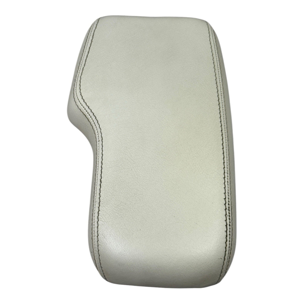 2000-2002 Jaguar S-Type Center Console Light Beige Leather Armrest Lid Cover OEM