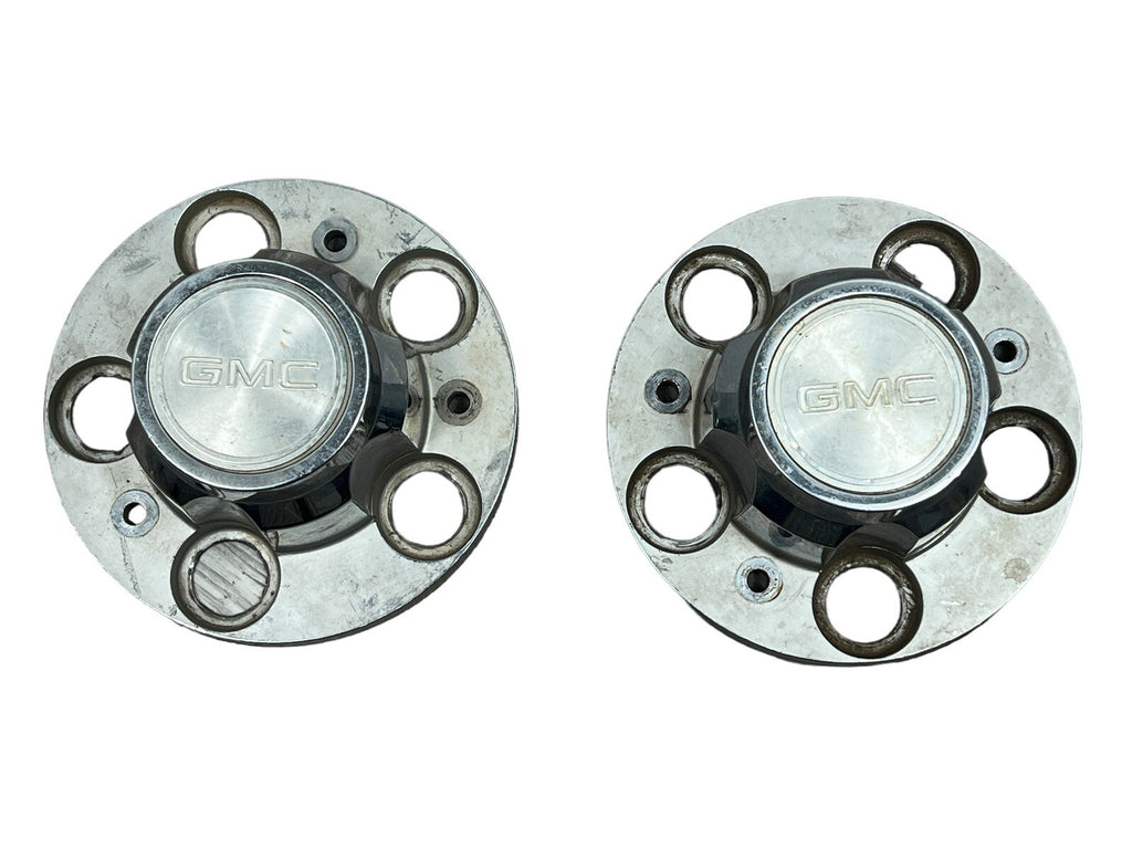 GMC Center Hubcap 14018276 14018277 14018280 14018279 Aluminum Oem Original (2).