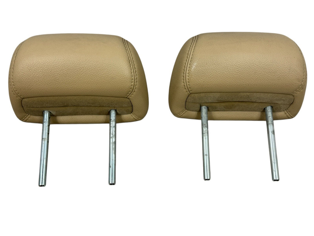 09 - 14 Nissan Maxima Rear Headrest Head Rest Set Leather Tan OEM