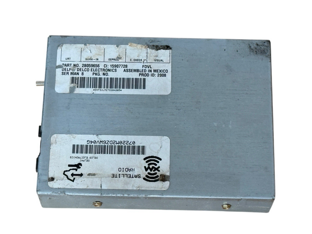 07–17 Chevy GMC Cadillac Buick OEM 28059656 XM Satellite Radio Receiver Module