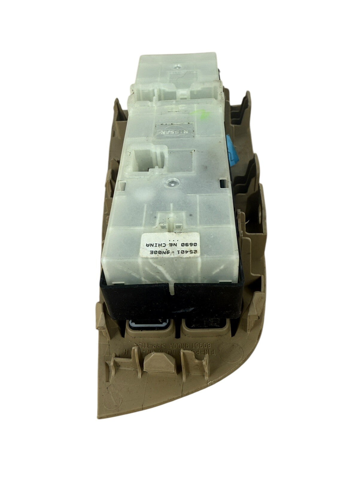 2009-2014 Nissan Maxima Driver Master Window Switch LH OEM 25401-9n00e Tan