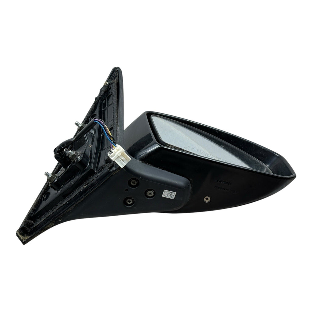 2003-2007 Infiniti G35 Passenger Right Side View Power Door Mirror Black T53KG