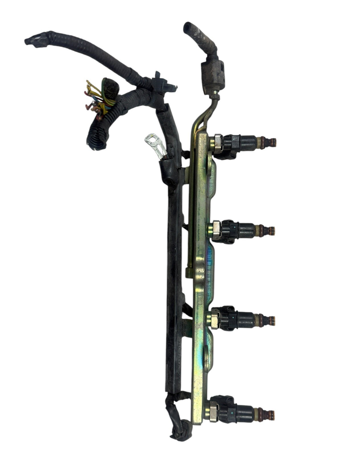 Fuel Injectors Set With Rail For 03-07 Honda Accord  2.4
