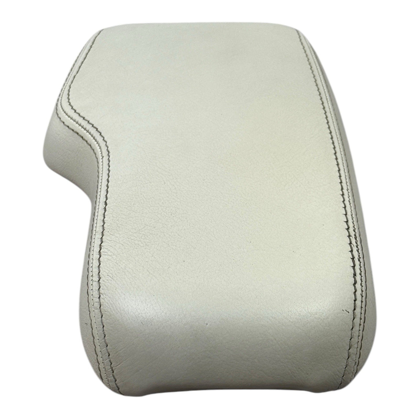 2000-2002 Jaguar S-Type Center Console Light Beige Leather Armrest Lid Cover OEM