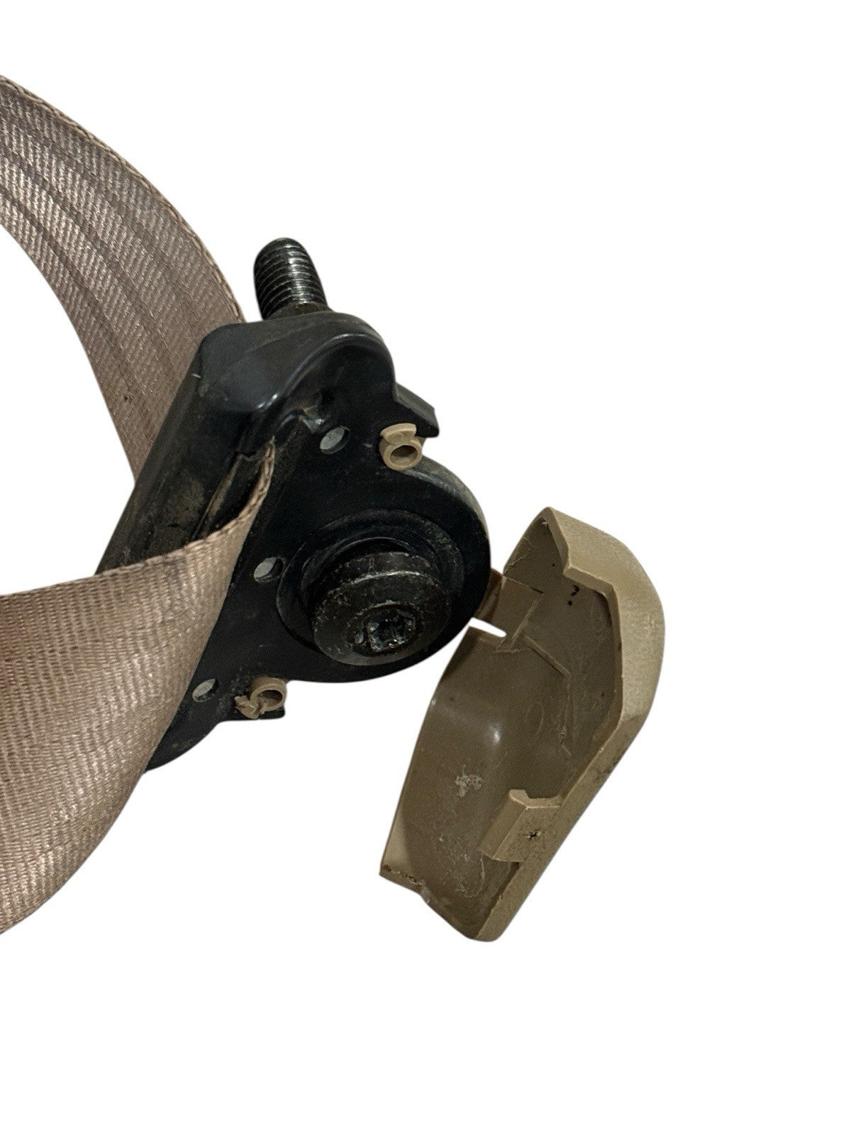 1995-1998 Chevy GMC Silverado Sierra Ext/Crew Cab RH Seat Belt Retractor Tan