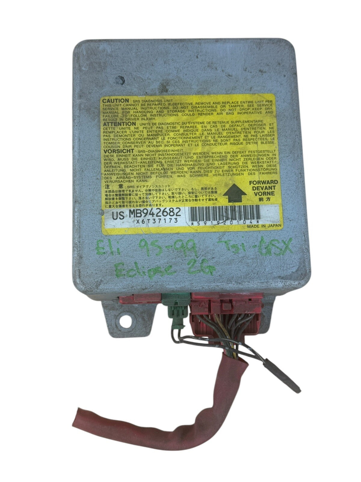 1995–1999 Eagle Talon / Mitsubishi Eclipse ECU ECM Mb942682 4g63 Tsi Gsx OEM
