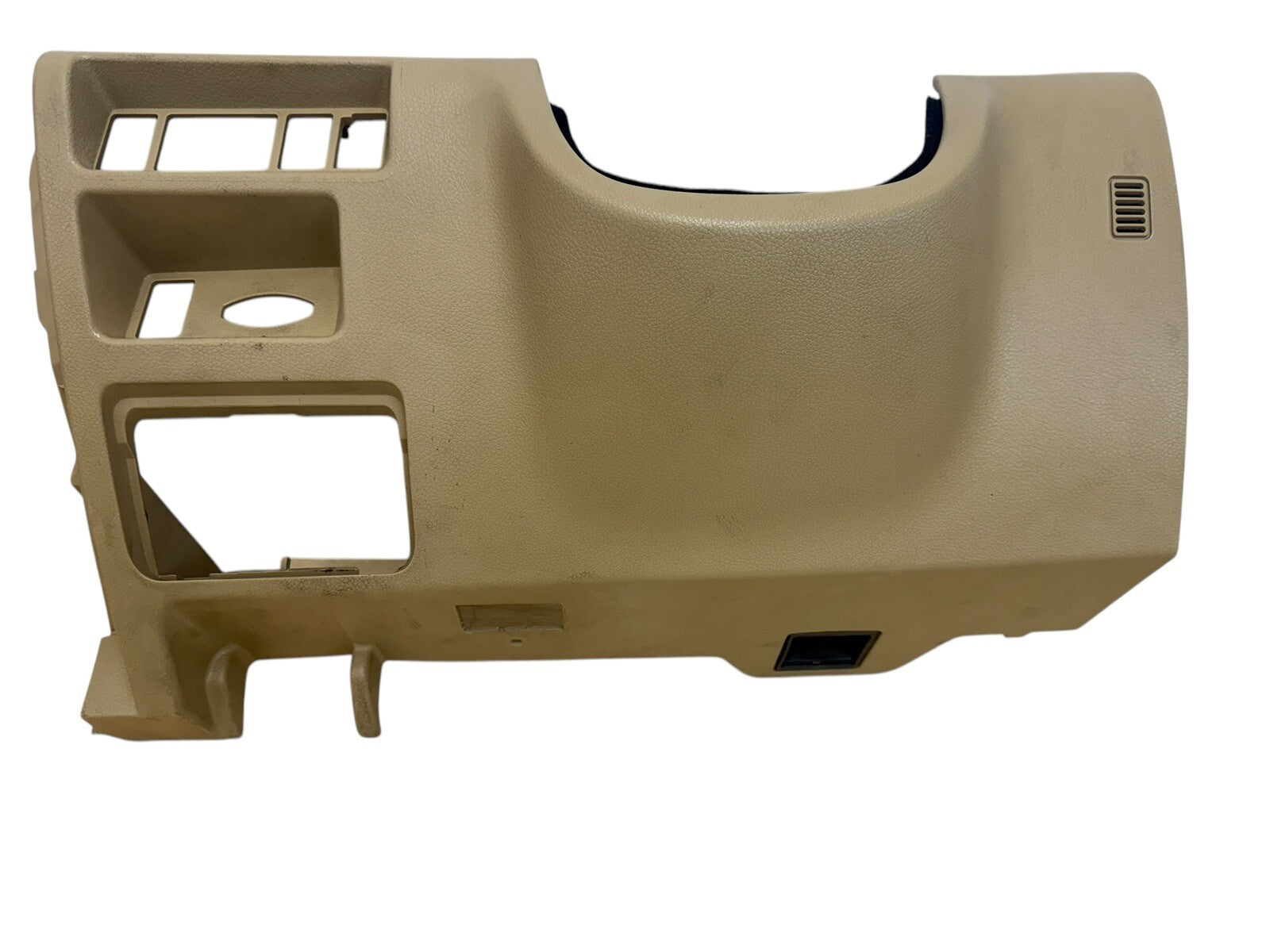 09-14 Nissan Maxima Driver's Lower Trim Kick Knee Panel Cover Assembly BEIGE