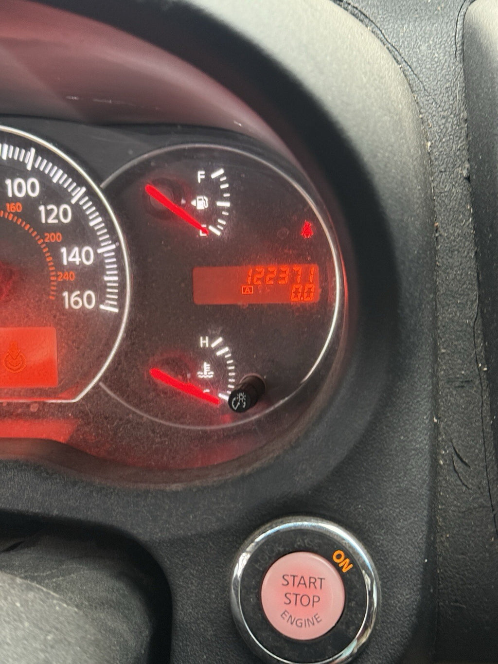 2010 Nissan Altima Instrument Head Speedometer Gauge Cluster 122371 Miles
