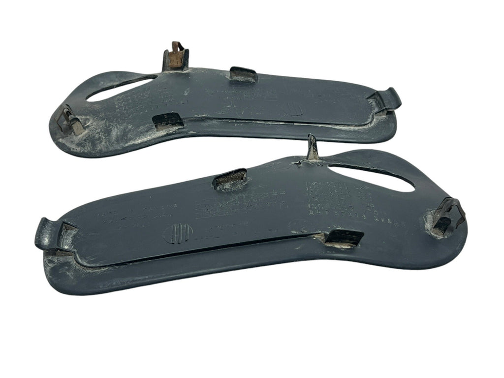 2000–2002 Chevy GMC Front Door Panel Handle Trim Graphite OEM Pair