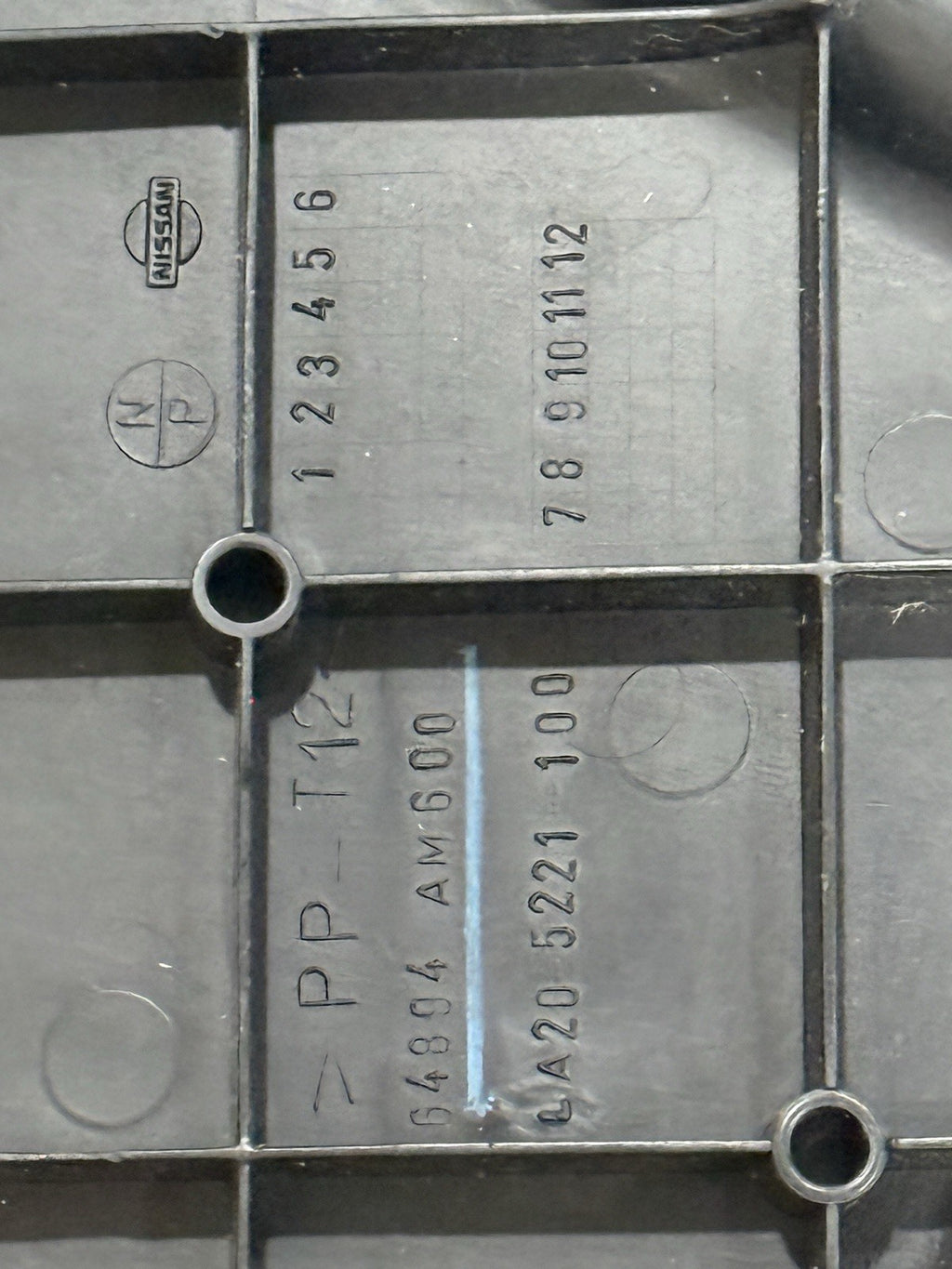 2003-2007 Infiniti G35 OEM Battery Surround Bezel Trim 64894-AM600