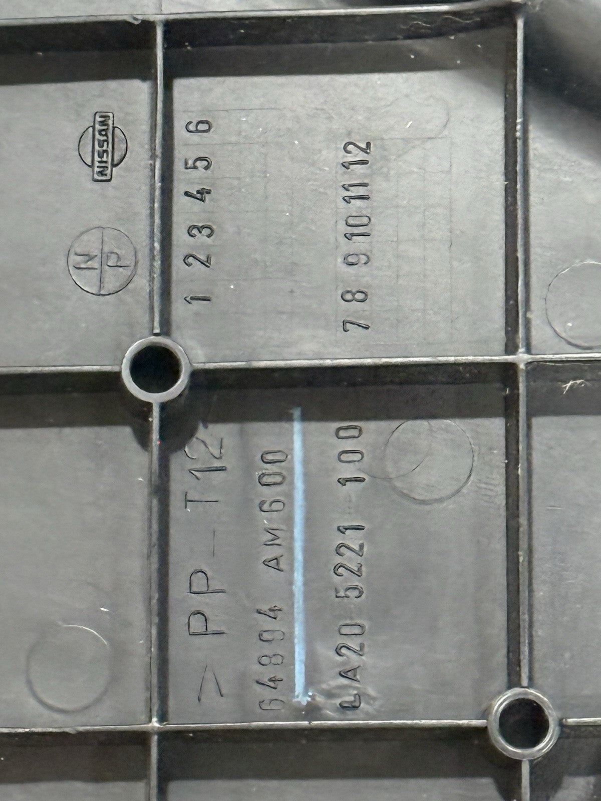 2003-2007 Infiniti G35 OEM Battery Surround Bezel Trim 64894-AM600