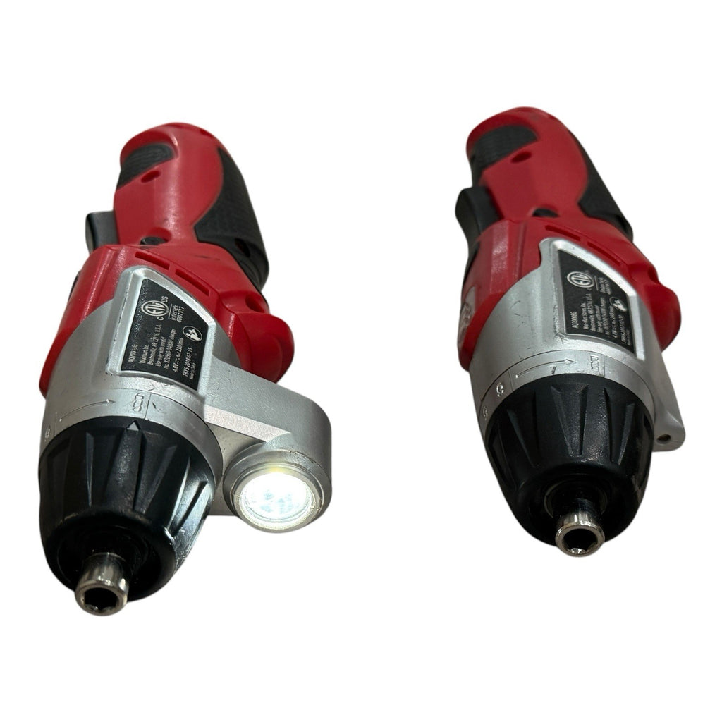 Hyper Tough 4V Cordless Screwdrivers Set w/ LED Light – Model 241-041-936