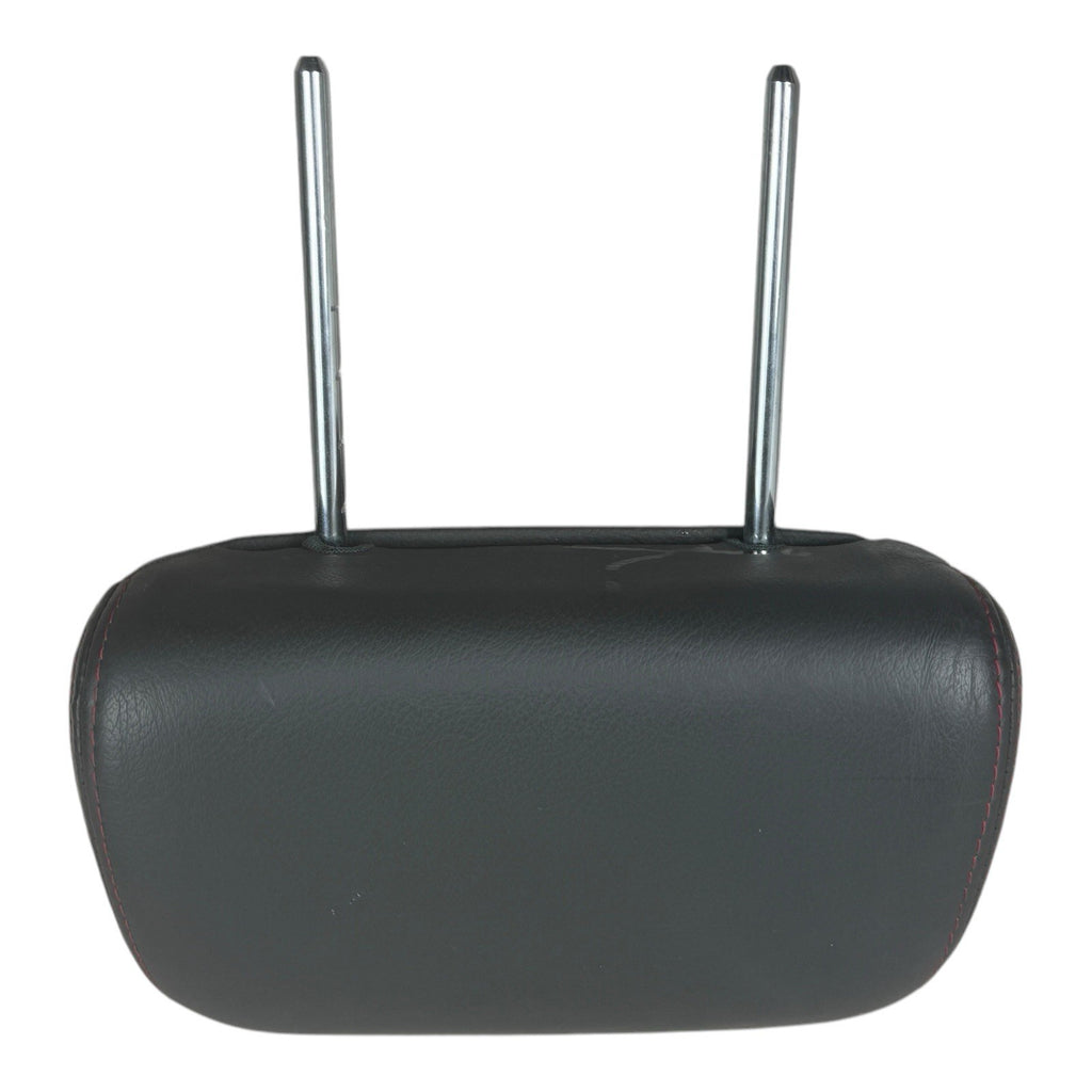 2003-2006 Hyundai Tiburon Front Head rest Black leather Red stitching