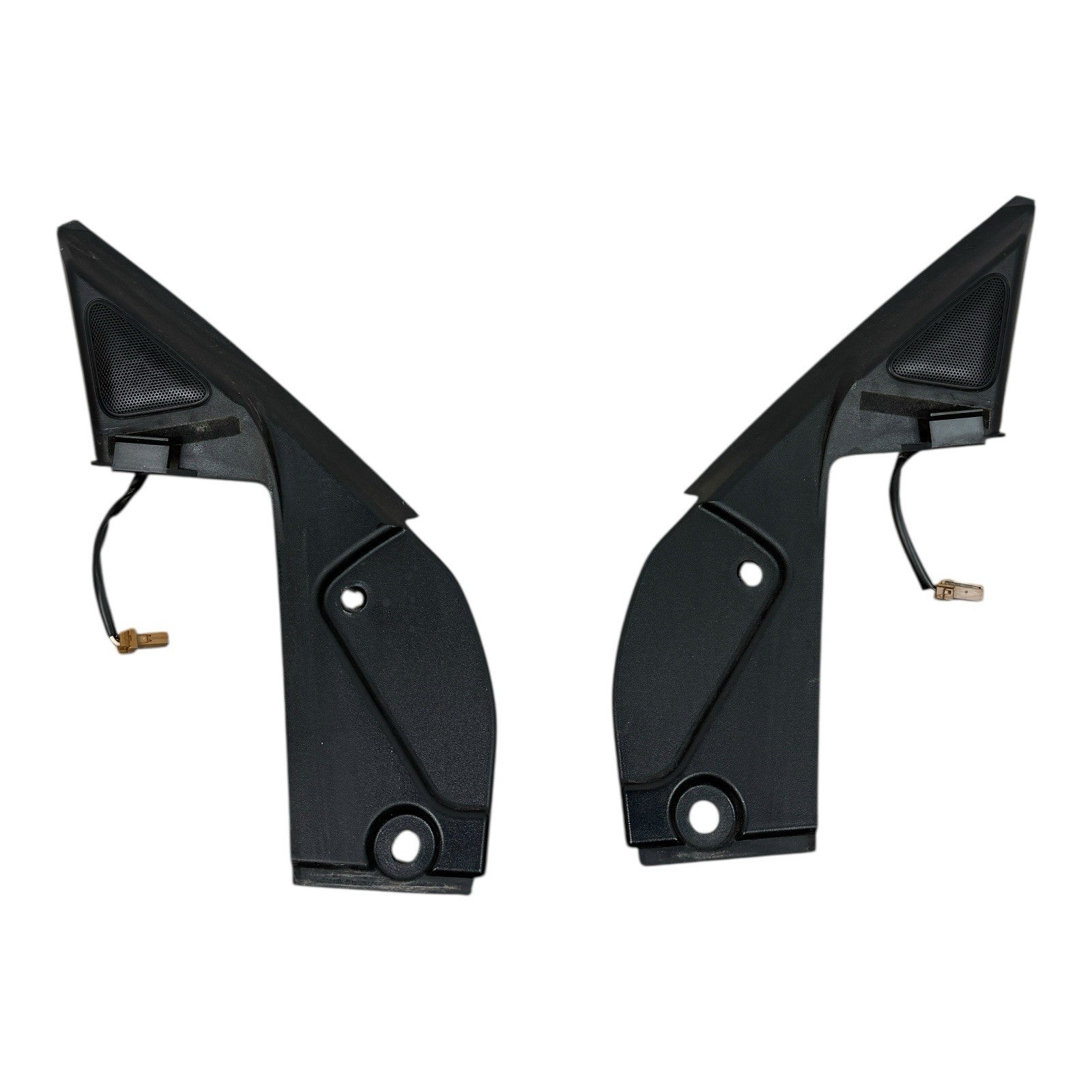 2003-2006 Infiniti G35 Coupe 2d Front Door Tweeter Speaker Trim Covers Set OEM