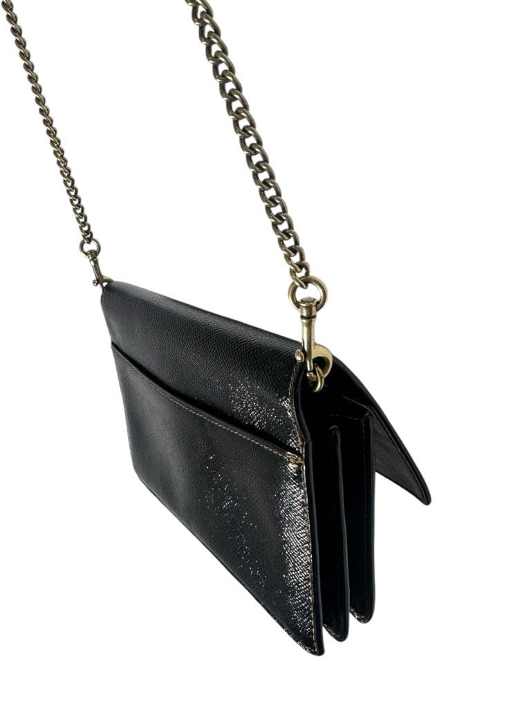 Coach Callie 1941 Crossbody Clutch Wallet Bag  Leather Chain Purse E1880-3186