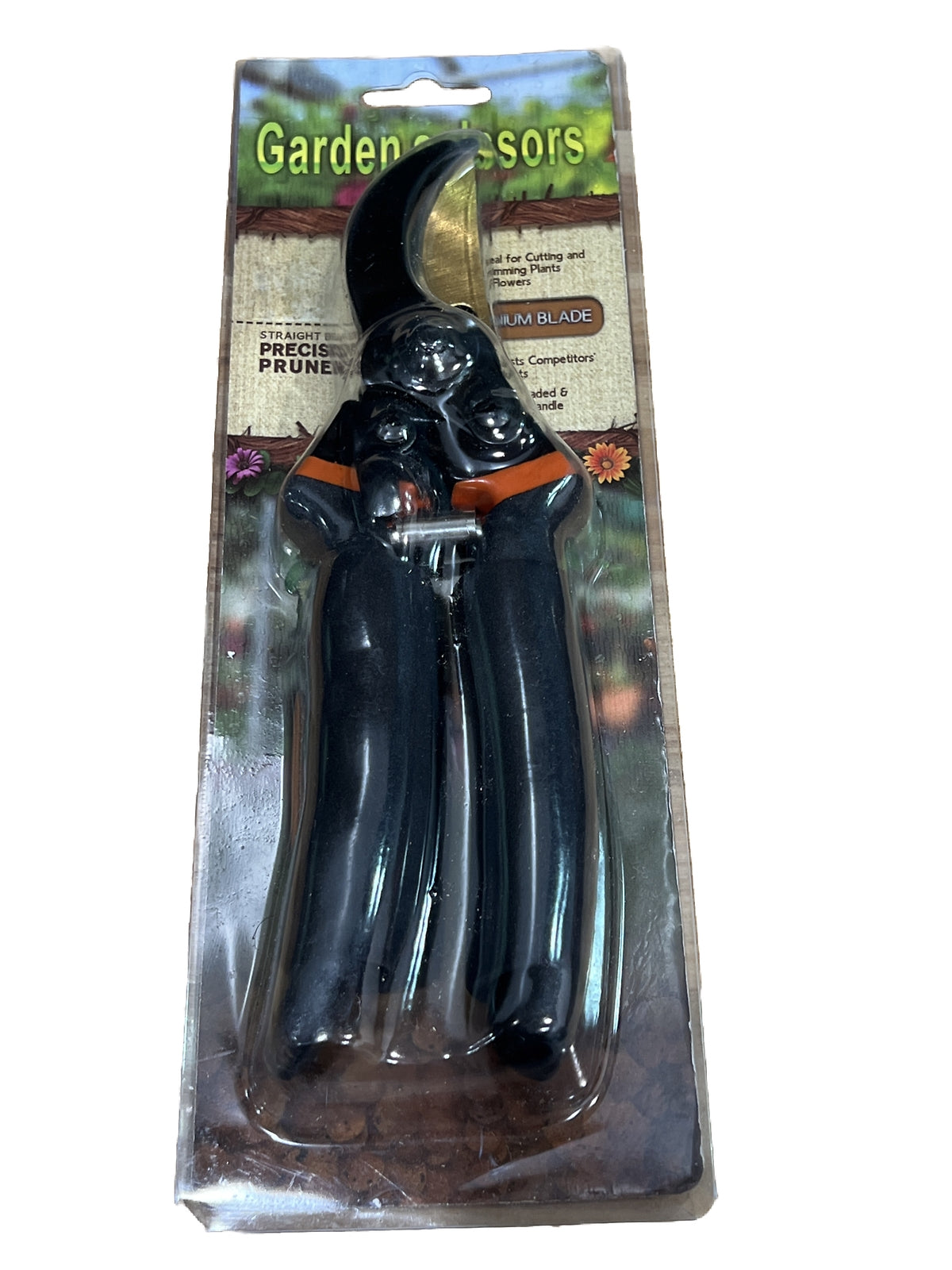 8" Professional Bypass Pruning Shears Premium Titanium Garden Shears Sharp Hand