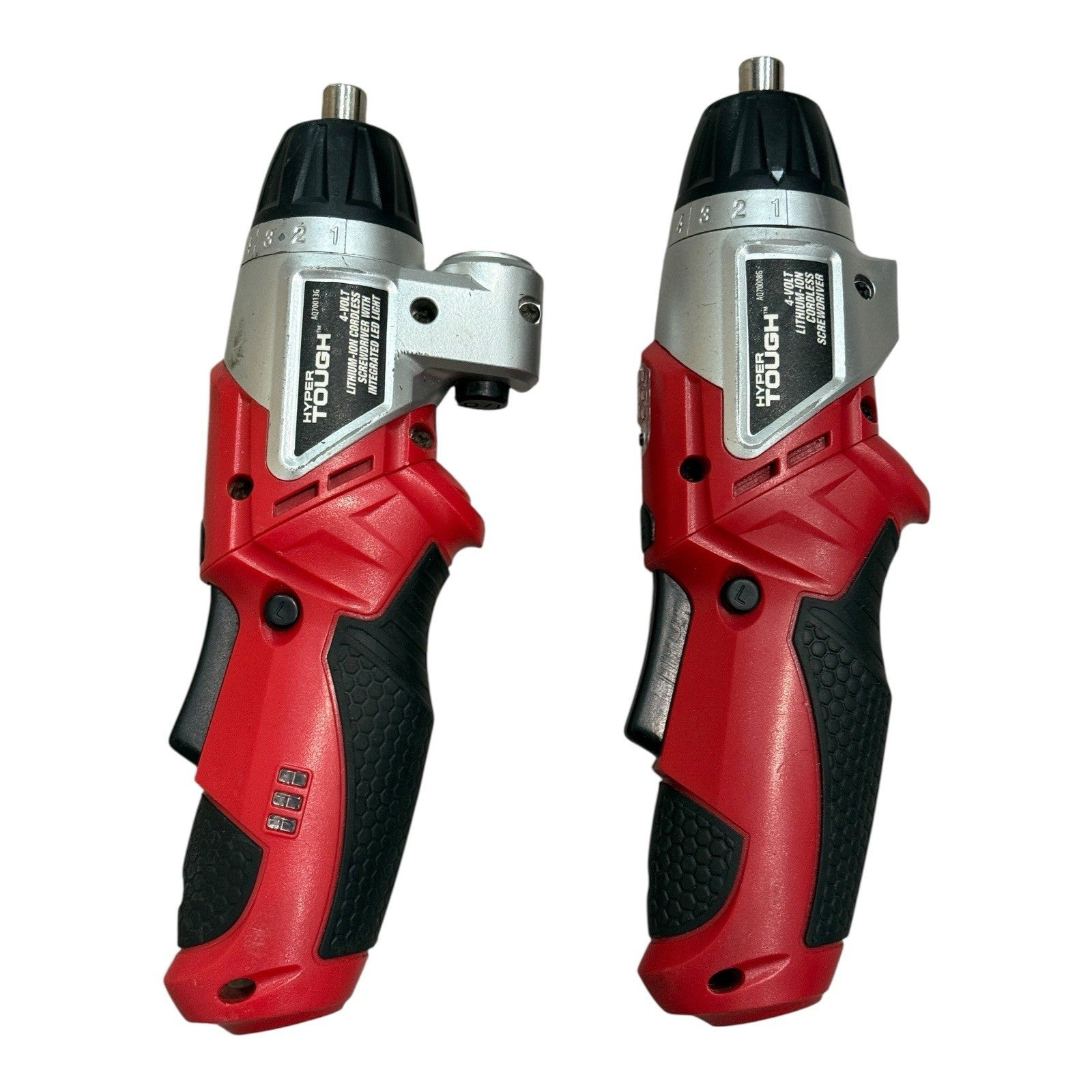 Hyper Tough 4V Cordless Screwdrivers Set w/ LED Light – Model 241-041-936