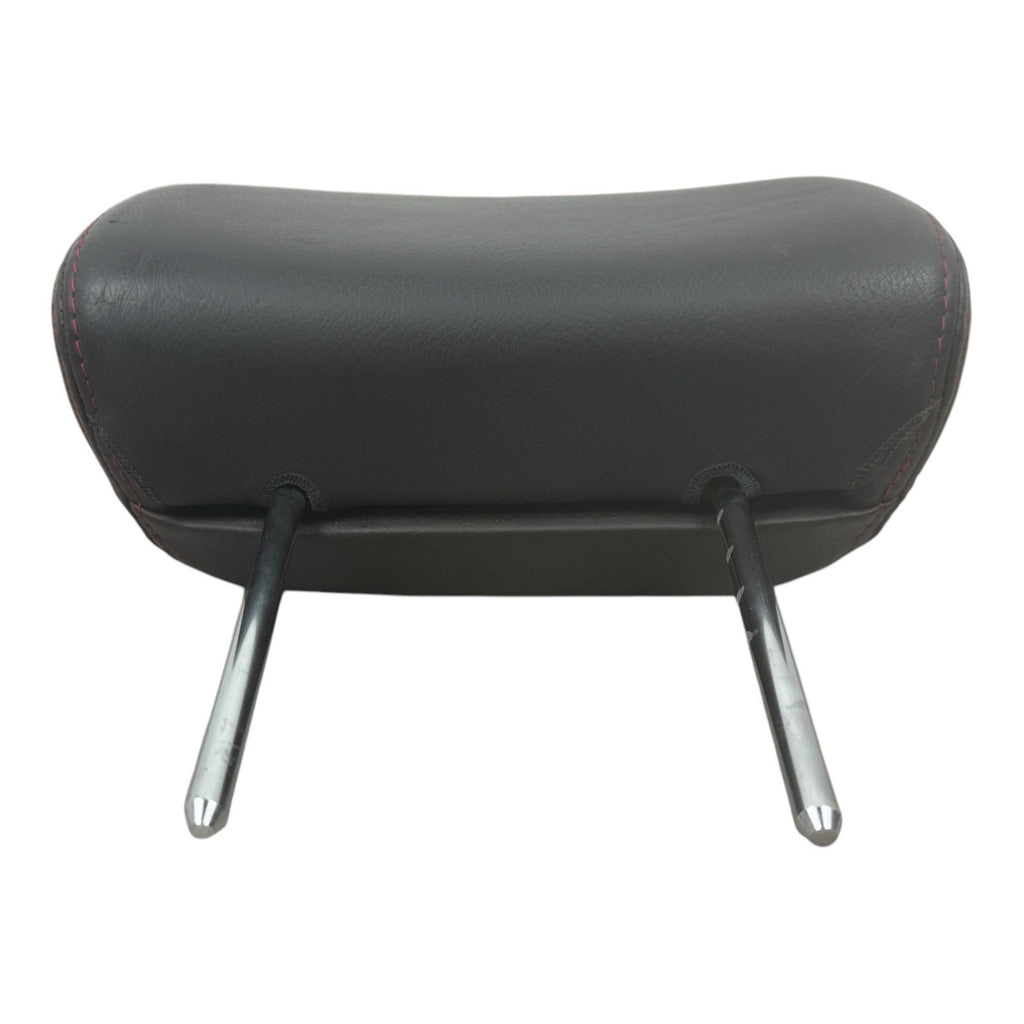 2003-2006 Hyundai Tiburon Front Head rest Black leather Red stitching