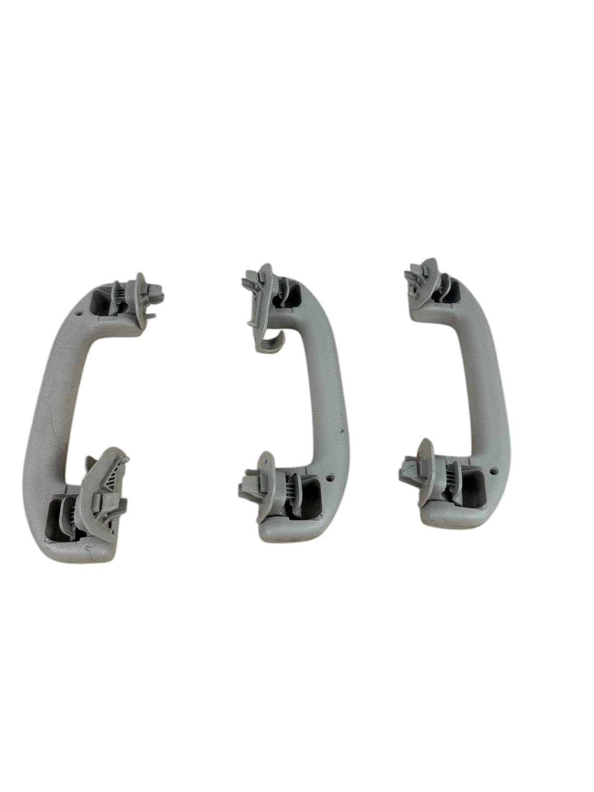 09–14 Nissan Maxima OEM Grab Handles Set of 3 Gray Roof Pull Interior Assist