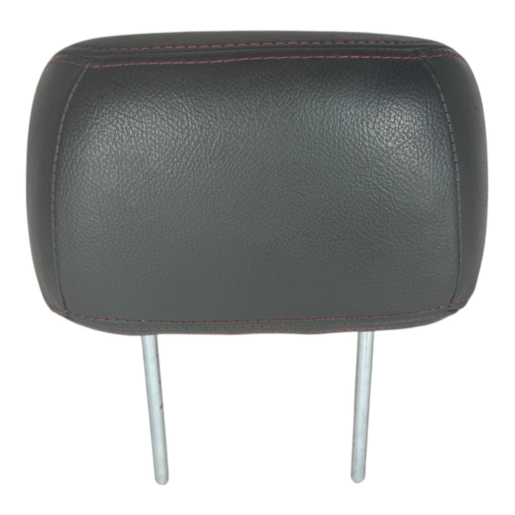 2003-2006 Hyundai Tiburon Front Head rest Black leather Red stitching