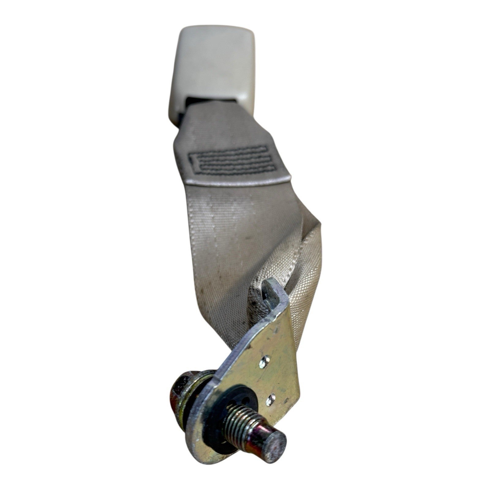2005-2007 G35 rear seat receiver buckle wheat/beige