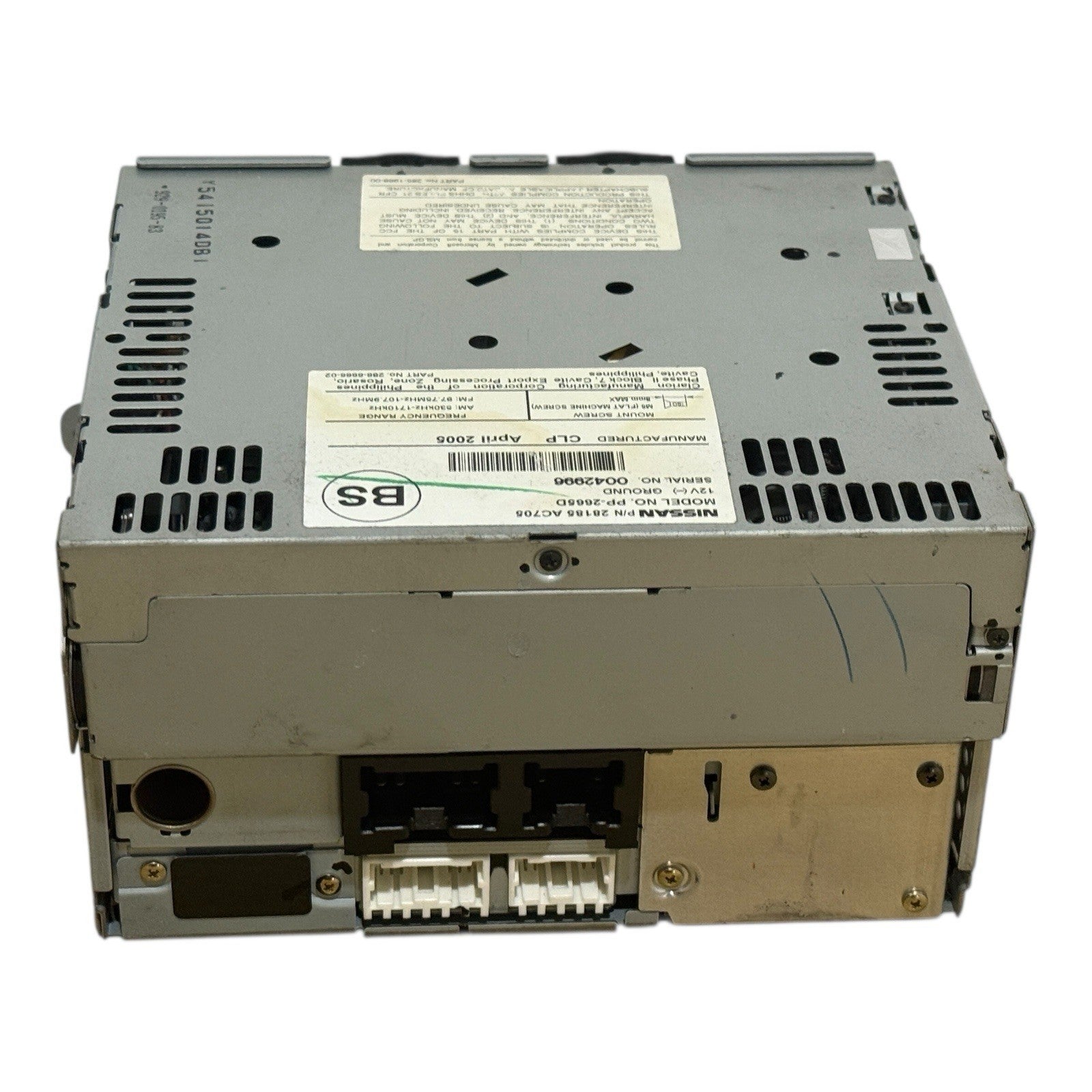 OEM Nissan/Infiniti Radio 28185-AC705 CD Deck g35 04-06 Bose PP-2665D
