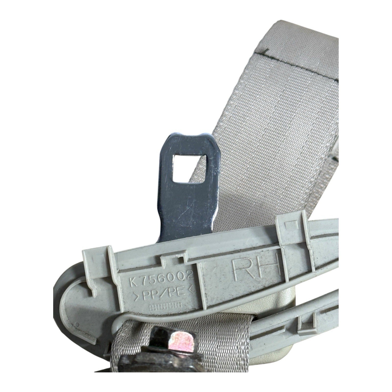 2003-2007 Infiniti G35 Coupe Rear Passenger Right Seat Belt Biege