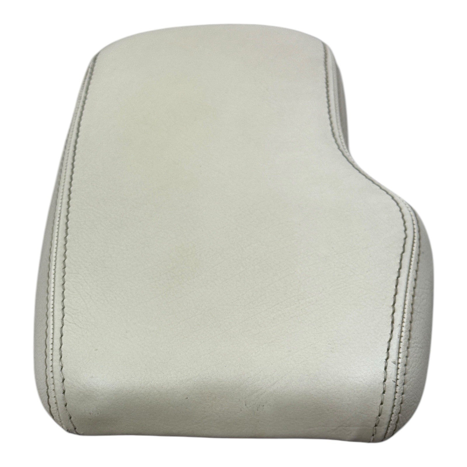 2000-2002 Jaguar S-Type Center Console Light Beige Leather Armrest Lid Cover OEM
