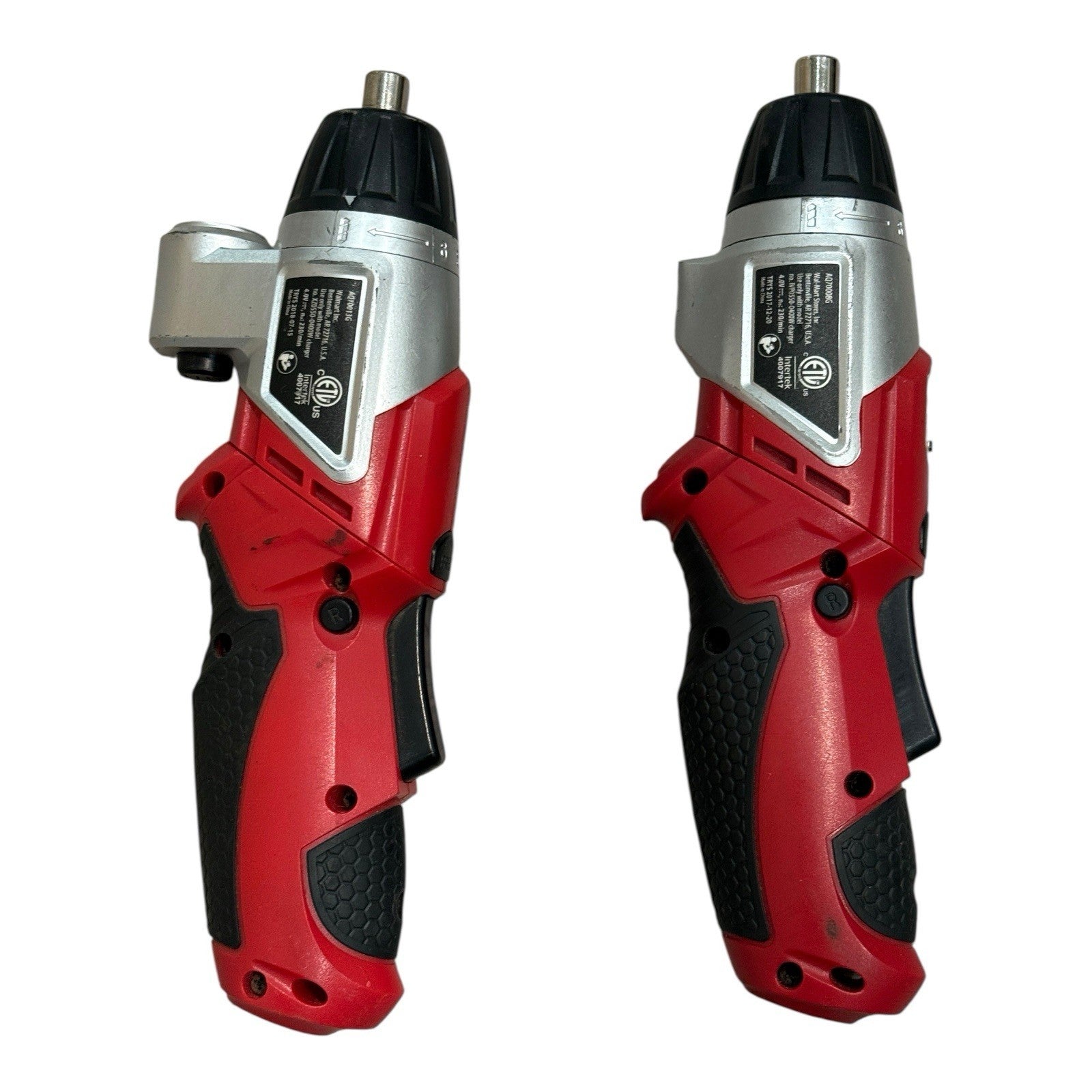 Hyper Tough 4V Cordless Screwdrivers Set w/ LED Light – Model 241-041-936