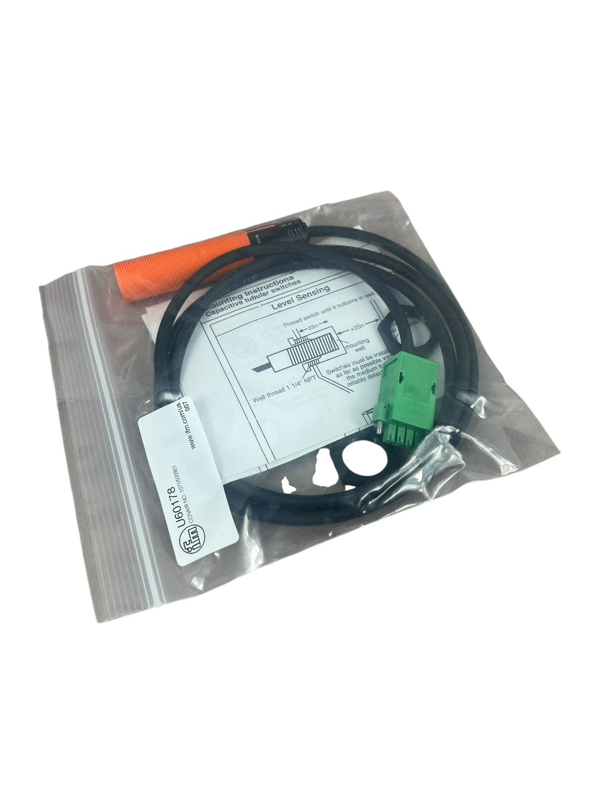 IFM U60178 Conair 1075500901 Inductive Proximity Switch Sensor Kit OEM